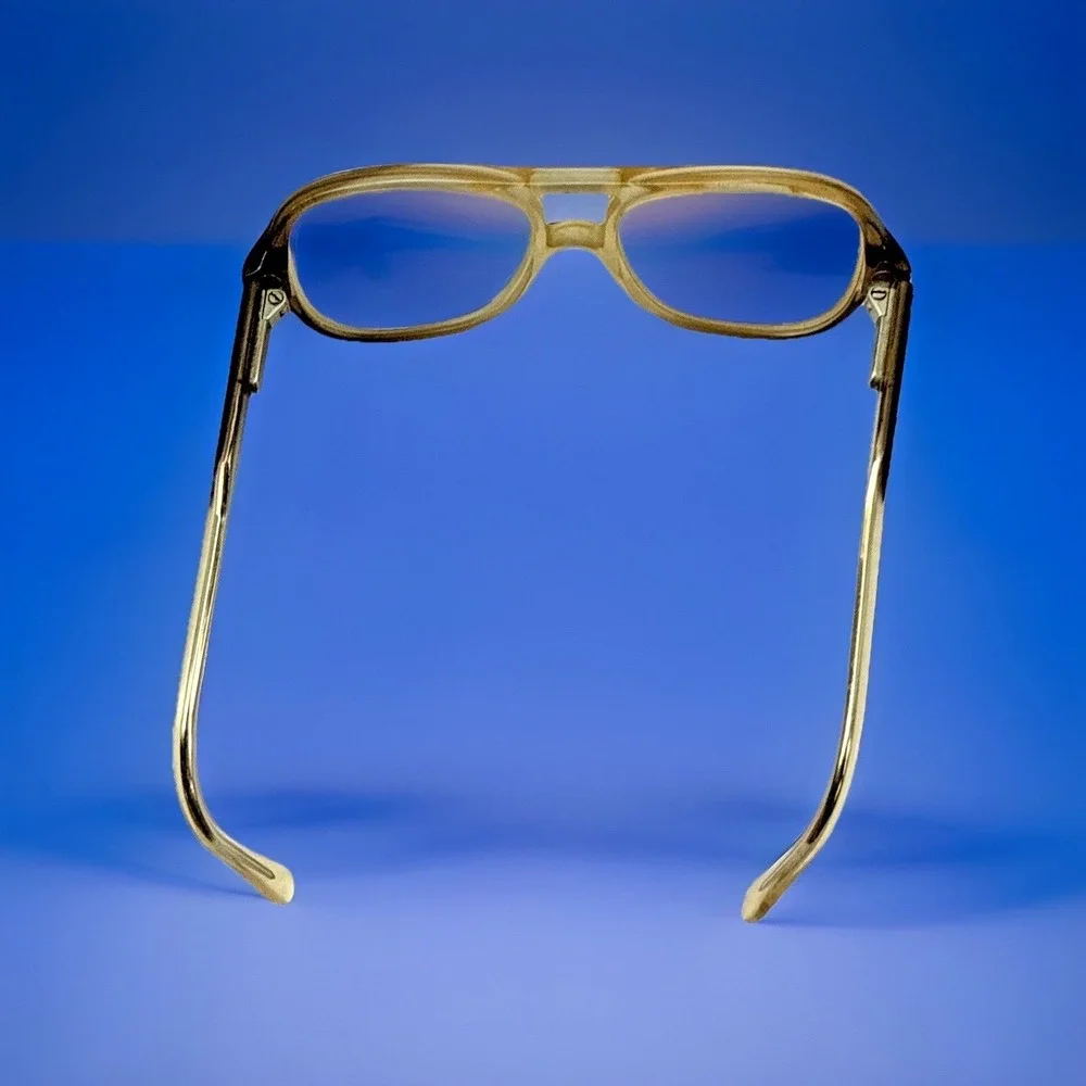 LUXOTTICA 67 AVANT GARDE AUTHENTIC Junior/Kids Eyeglass FRAMES ONLY-ITALY BROWN